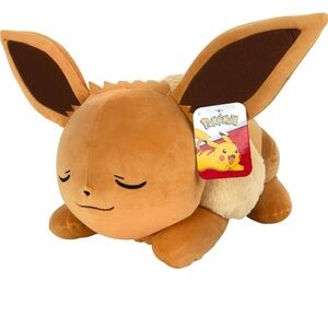 Pokémon Eevee Sleeping Plush